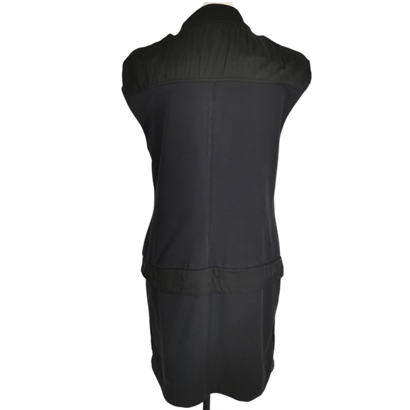 Athleta Derek Lam 10C Studio Dress Black Size M - Picture 4 of 9